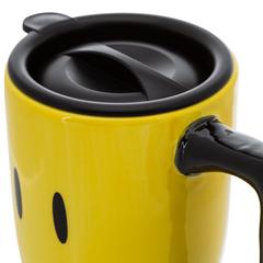 Spoontiques Smiley Face Travel Mug (18 oz)