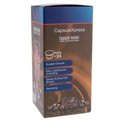 CapsuleXpress Coffee Capsule Holder (24 Capsules)