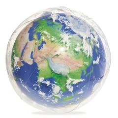 كرة بست واي إكسبلورر المضيئة بتصميم كوكب الأرض (61 سم)
