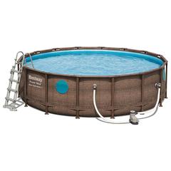 Bestway Power Steel Swim Vista Series Above Ground Pool Set (488 x 122 cm)