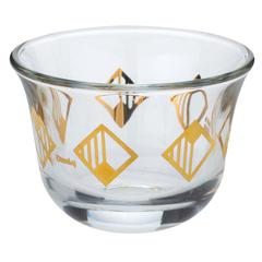 Dimlaj Novel Qahwa Cup Set (Set of 6, Gold)