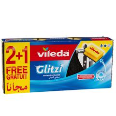 إسفنجة تنظيف فيليدا جليتزي كريستال (3 قطع)