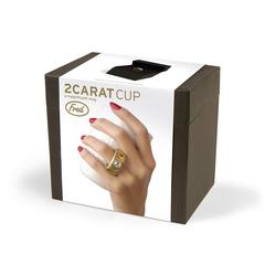 Fred 2 Carat Solitaire Ring Cup