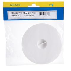 Mkats PVC Drain Cover (15.24 x 15.24 cm)