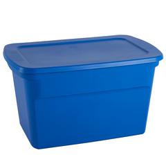 Sterilite Storage Tote (114 L, Blue Morpho)