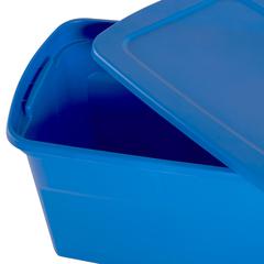 Sterilite Storage Tote (114 L, Blue Morpho)