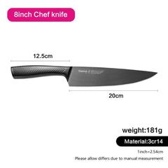 Fissman SHINAI Non-Stick Stainless Steel Chefs Knife (20 cm)