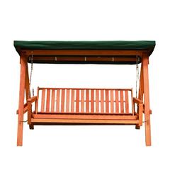 Merlot 3-Seater Wooden Swing Danube Home