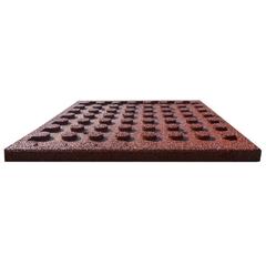 vidaXL Fall Protection Tiles 24 pcs Rubber 50x50x3 cm Red