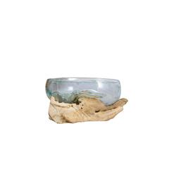 Pan Emirates Thy Wood & Glass Terrarium (25 x 25 x 15 cm)