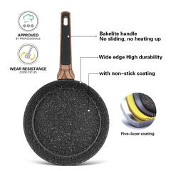 Fissman Diamond Induction Aluminium Deep Frying Pan (24 cm)