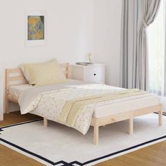 vidaXL Day Bed Solid Wood Pine 120x200 cm