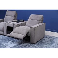 Pan Emirates Brixley 2-Seater Fabric Recliner Sofa W/Cup Holder