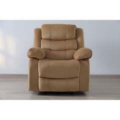 Pan Emirates Silvershine 1-Seater Velvet Fabric Recliner Sofa
