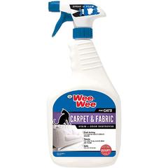 بخاخ وي وي مزيل بقع السجاد والأقمشة والروائح للقطط من فور باوز (946 مل)