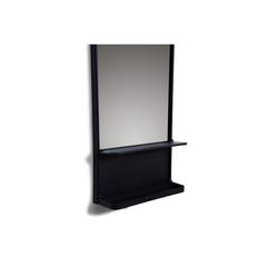Pan Emirates Bliant Wall Mirror W/Shelf (45 x 8 x 100 cm, Black)