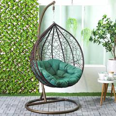 Archi Single Seater Rattan Swing Chair W/Cushion Danube Home