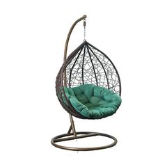 Archi Single Seater Rattan Swing Chair W/Cushion Danube Home