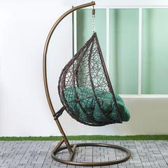 Archi Single Seater Rattan Swing Chair W/Cushion Danube Home