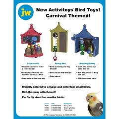 JW Activitoys Peck-A-Mole Bird Toy