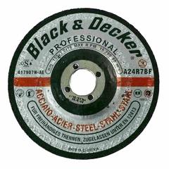 Black+Decker Corded Angle Grinder, G650-B5  (650 W) + Discs Set (3 Pc.)