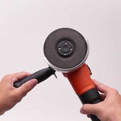 Black+Decker Corded Angle Grinder, G650-B5  (650 W) + Discs Set (3 Pc.)