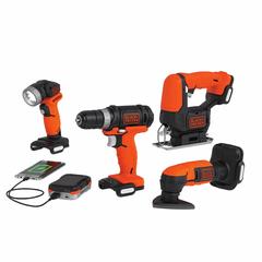 Black+Decker GoPak 4-Tool Combo Kit