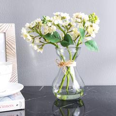 Danube Home Rejoice Artificial Lilac Flower Stem W/Vase (24 cm)