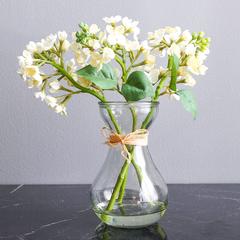 Danube Home Rejoice Artificial Lilac Flower Stem W/Vase (24 cm)