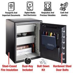 SentrySafe Fire & Waterproof Biometric Safe (0.056 cu.m.)