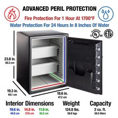 SentrySafe Fire & Waterproof Biometric Safe (0.056 cu.m.)