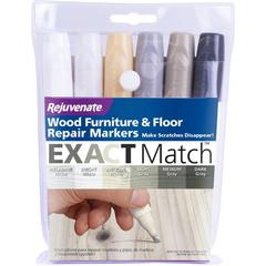 Rejuvenate Wood Furniture & Floor Repair Markers (6 pcs)