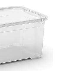 Kis Plastic Storage Box W/Lid (13.5 L, Extra Small)