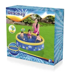 Bestway Fast Set Spray Pool (Assorted colors/designs, 152 x 38 cm)