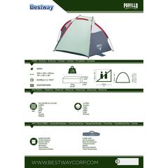 Bestway Pavillo 2-Person Polyester Ramble Tent (100 x 200 x 100 cm)
