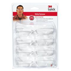 3M Tekk Protection Safety Eyewear Glasses (4 Pc.)