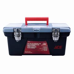Ace Plastic Tool Box W/Removable Parts Tray (41.5 cm)