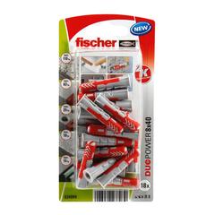 Fischer DuoPower Universal Wall Anchor Pack (0.8 x 4 cm, 18 Pc.)