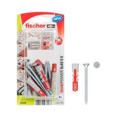 Fischer DuoPower UniPlug W/ Screws (0.8 x 4 cm, 8 Pc.)
