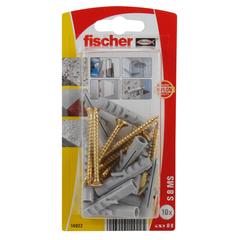 Fischer Expansion Plug W/ Screw Pack, S8 (10 Pc.)