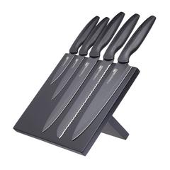Kitchen Craft Agudo Knife Set W/ Wooden Block (6 Pc.)