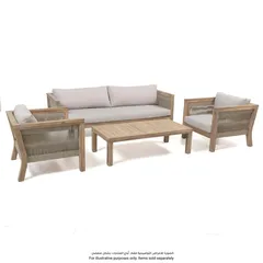 Seychelles Acacia Wood Single Sofa W/Cushions Generic (80 x 77 x 65 cm)