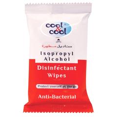 Cool & Cool Isopropyl Disinfectant Wipes (10 pcs)
