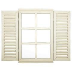 Fallen Fruits Shutter Window Mirror (38.8 x 4.9 x 59 cm)