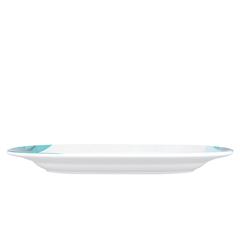 Royalford 14" Melamine Ware Super Rays Oval Plate, RF8070