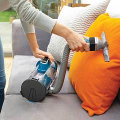 Black+Decker Cordless 2-in-1 MULTIPOWER Pro Vacuum Cleaner, CUA525BH (18 V, 1 L)
