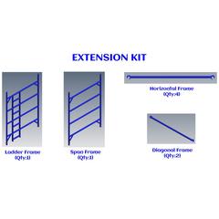 طقم إطالة فرايهيت للسقالة البرجية