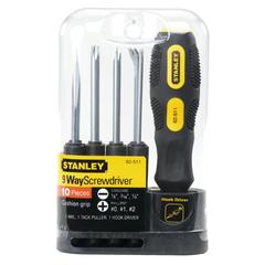 Stanley 9-Way Soft Grip Screwdriver Set