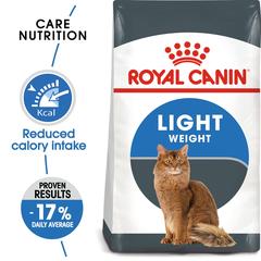 Royal Canin Feline Care Nutrition Light Weight Care Dry Cat Food (Adult Cats, 8 kg)