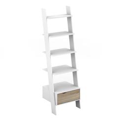 Sunndal 5-Tier Decorative Ladder W/Storage Drawer (55 x 48 x 180 cm)